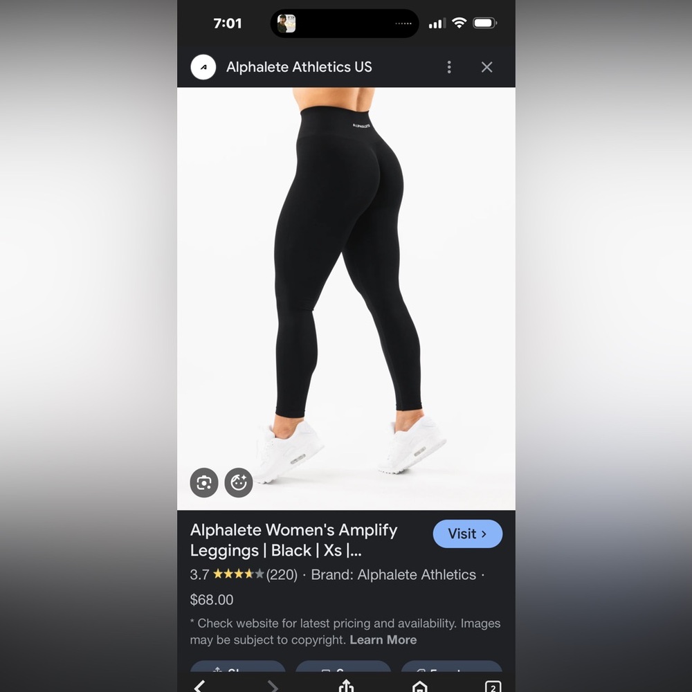 Alphalete Amplify leggings